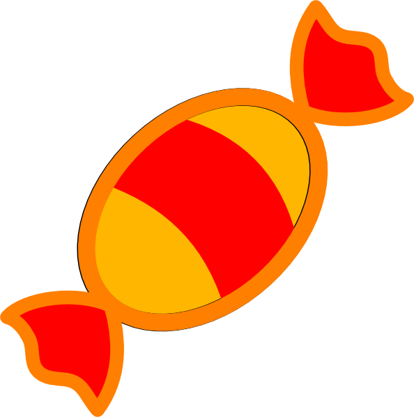 Caramel - Clipart - Candy Png (600x604)