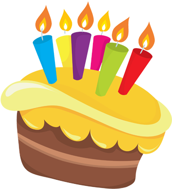 Birthday Cake Png Image - Birthday Cake Cartoon (347x390)