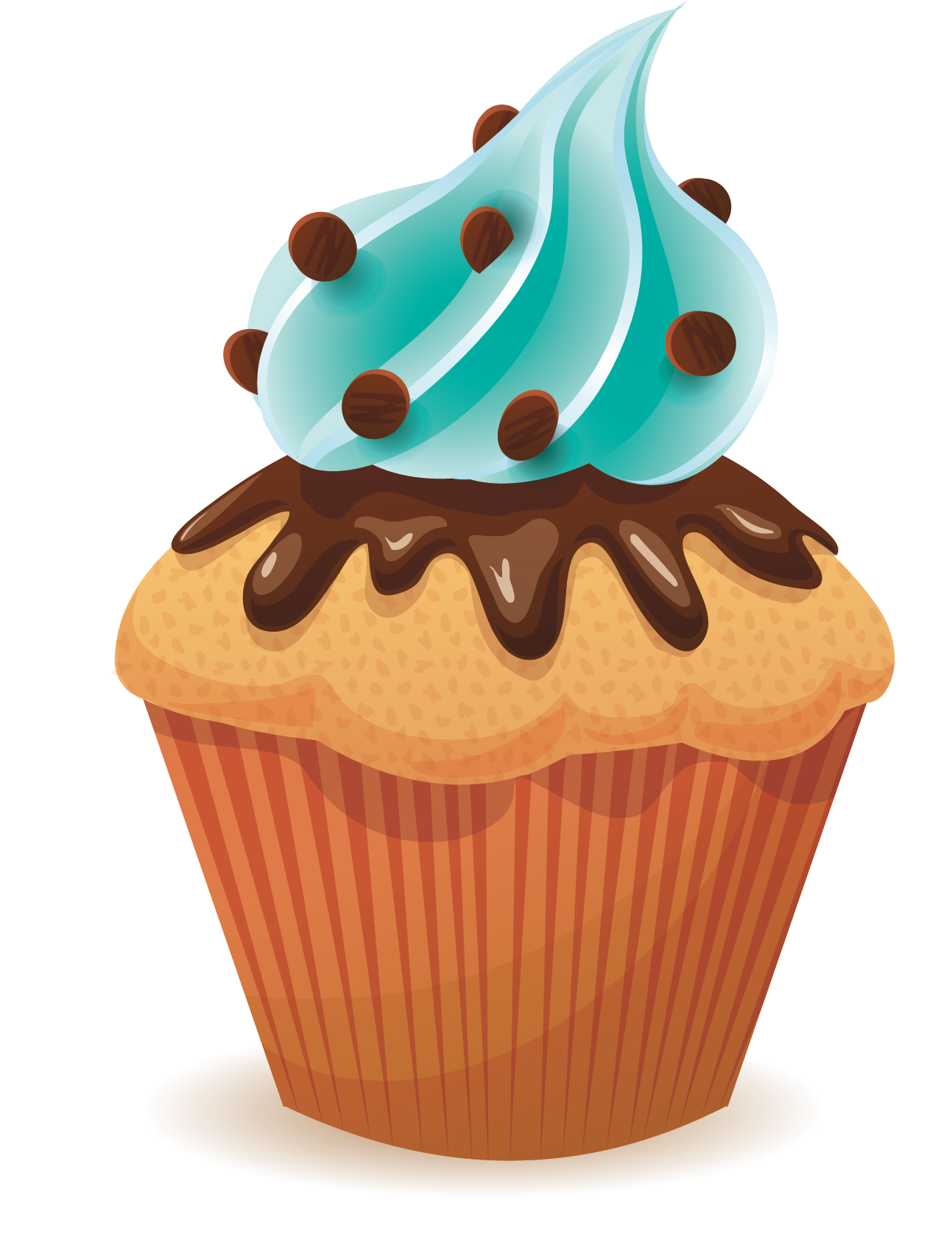 Muffin Cupcake Bakery Clip Art - Cupcake Gratis (2362x2362)