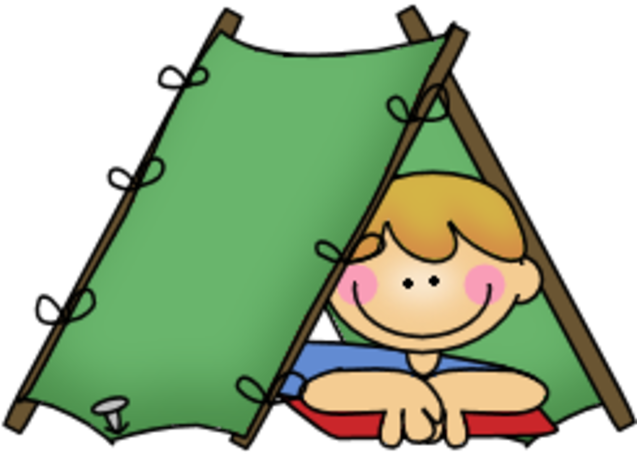 Ck Boy Image - Kids Camping Clipart (640x476)