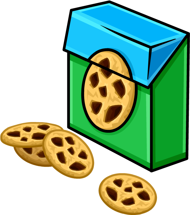 Box Of Cookies Icon - Club Penguin Cookie (720x720)