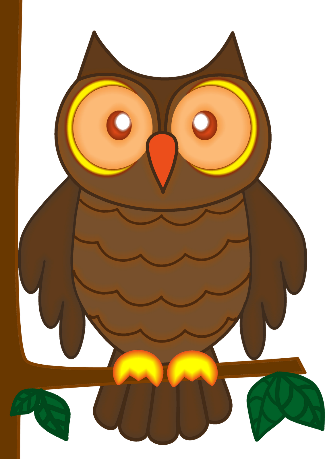 Image Of Owl Clipart - Clip Art (1132x1600)