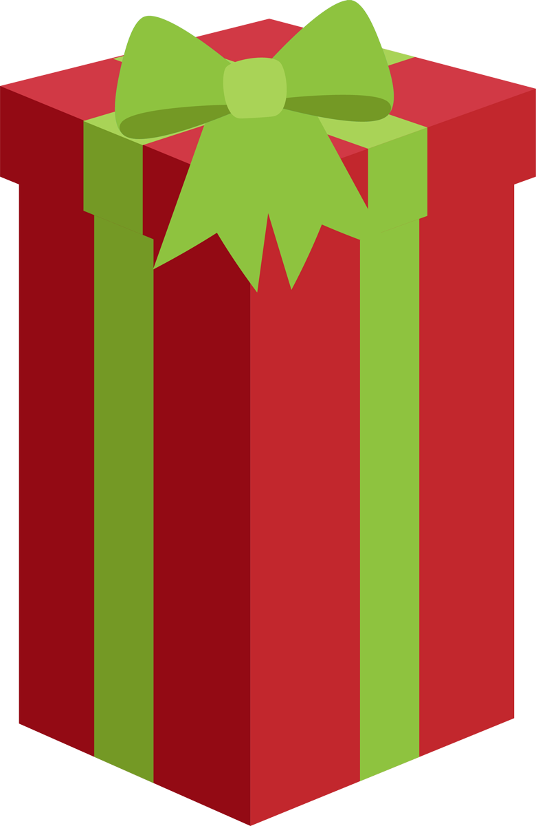 Christmas Present Clip Art - Christmas Presents Clipart Png (780x1200)