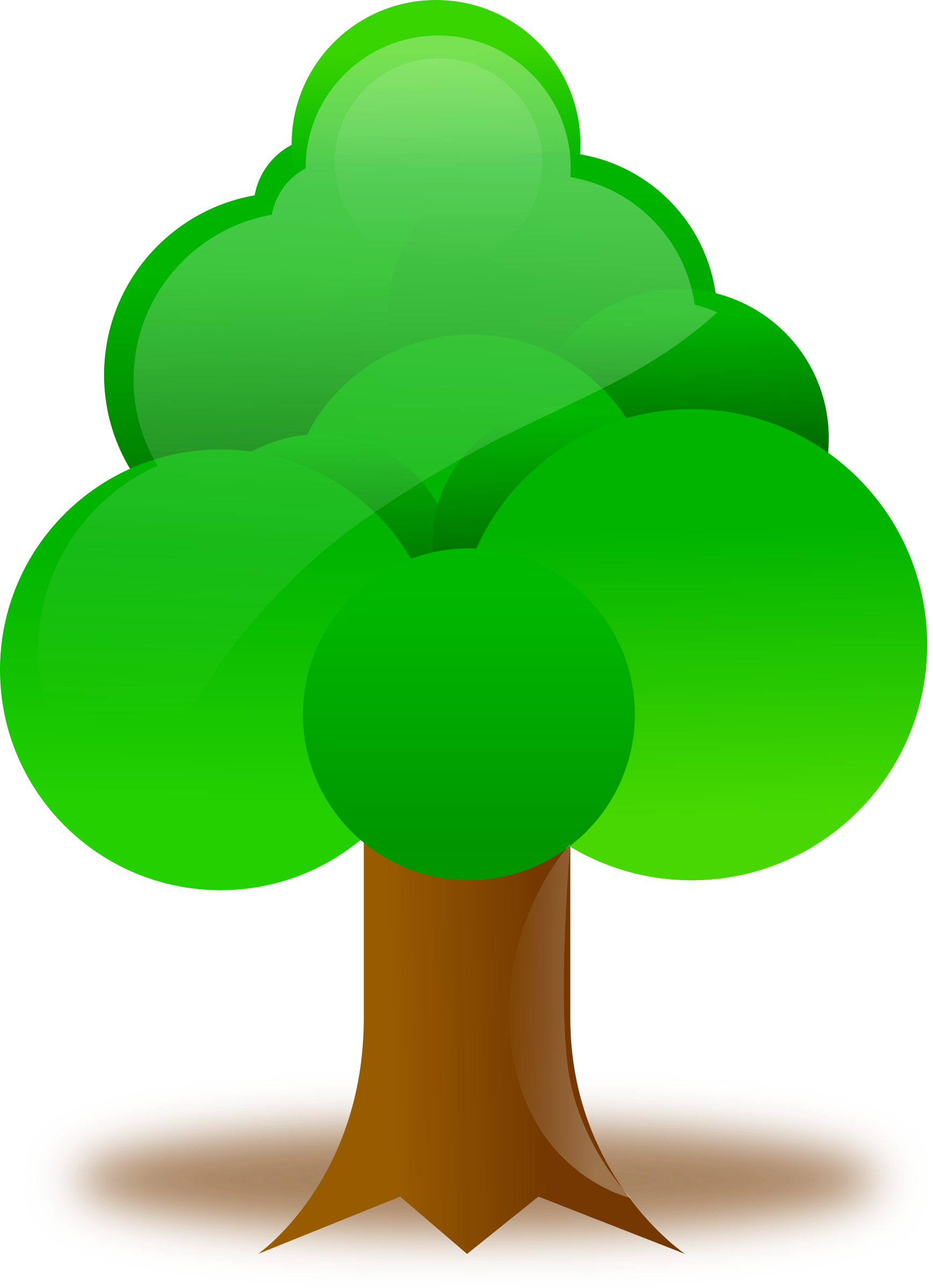 Clipart - صور اشجار مرسومه (1738x2400)