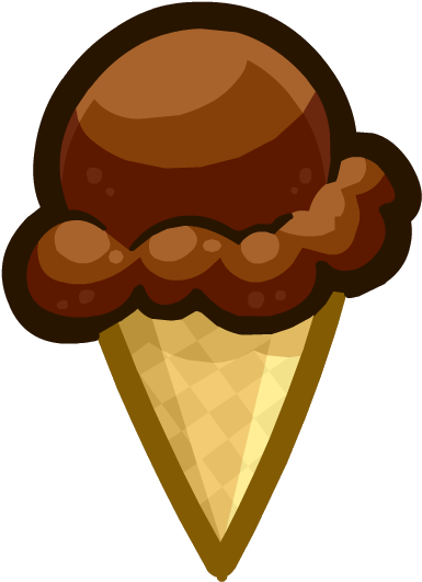 Image - Chocolate Ice Cream Clipart (411x547)