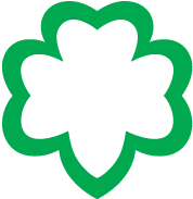 Girl Scout Open Trefoil Design - Girl Scout Trefoil (432x432)