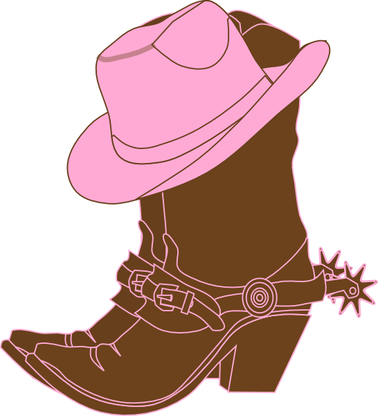 Horse Clipartdeck Clip - Cowgirl Clip Art (546x600)
