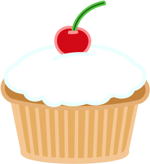 Cherry Cupcake By Quick-stop On Clipart Library - Cake Animation Png (600x664)