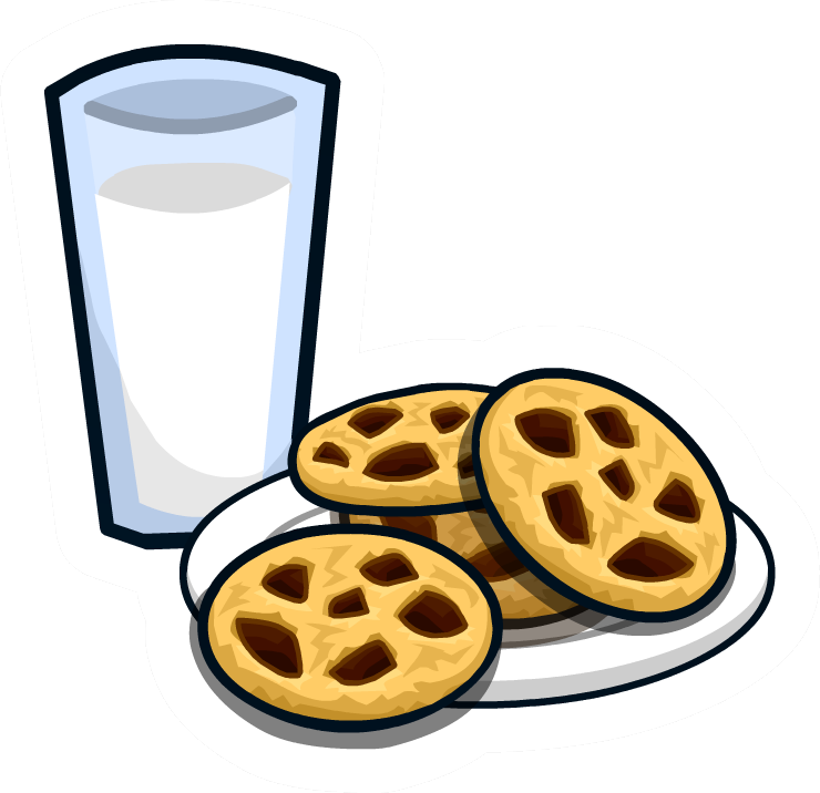 Image - Milk And Cookies Transparent (740x716)