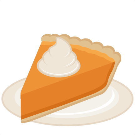 Clipart Pumpkin Pie - Pumpkin Pie Slice Clipart (432x432)