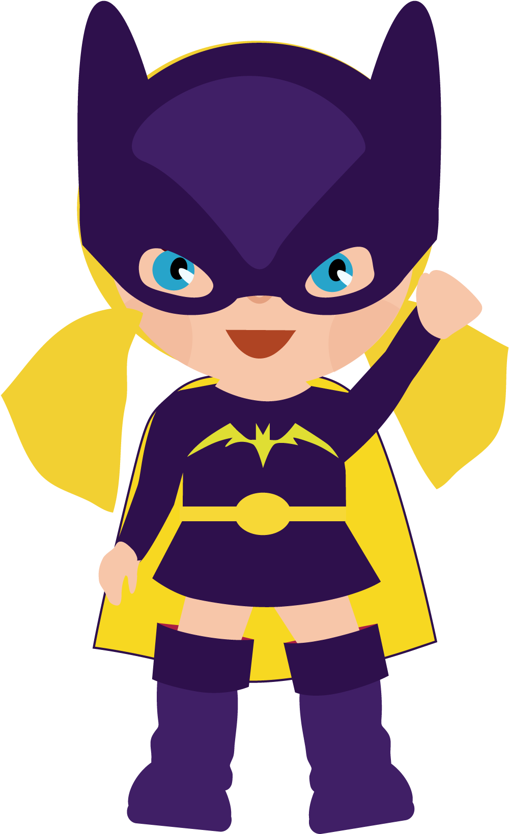 Baby Superhero Clipart Free Images - Super Heroes Y Heroinas (1024x1683)