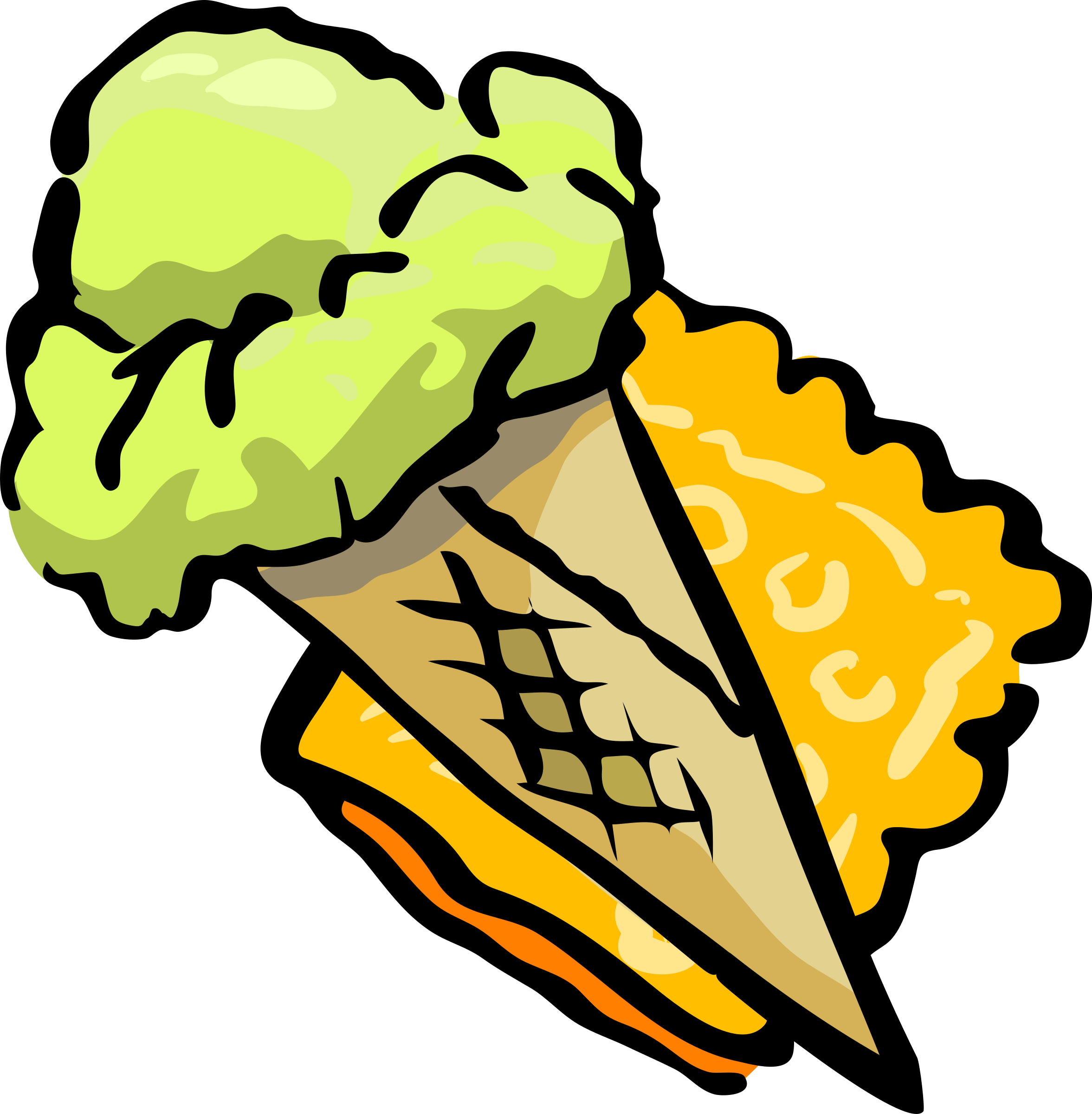 Candy Clipart Icecream - Ice Cream Clip Art (2353x2400)