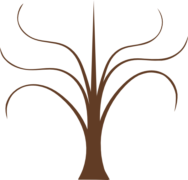 Tree Branches Clip Art At Clker - Tree Clip Art With Branches (600x574)