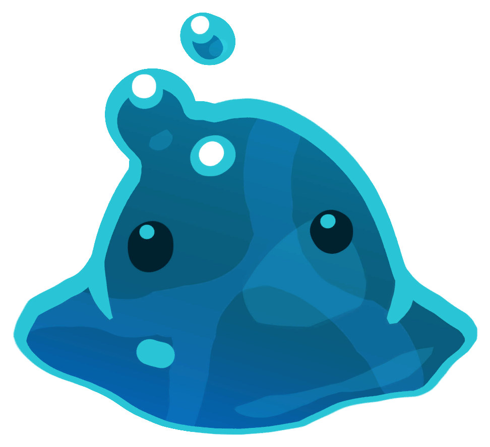 Found In Pools And Shallow Water Everywhere, Except - Slime Rancher Puddle Slime (1024x1024)