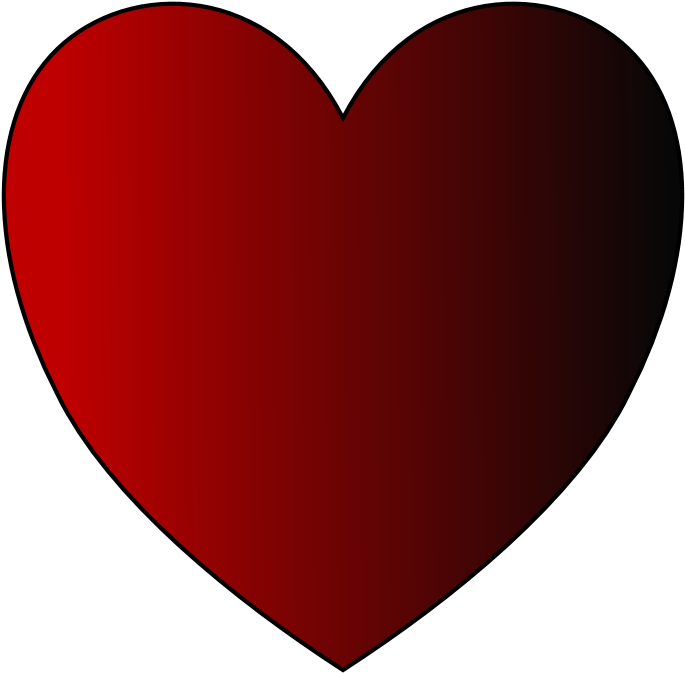 Red Heart Clipart - Clip Art (740x740)