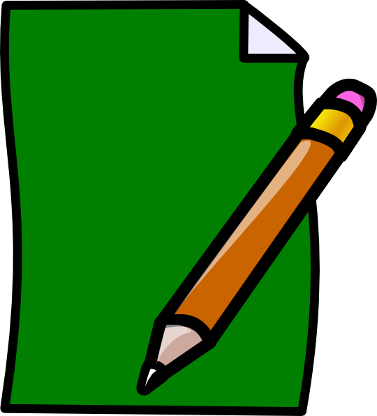 Paper Clip Art At Clker - Definitive Technology Supercube Iii (540x597)