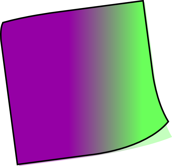 Sticky Paper Clip Art - Research (600x580)