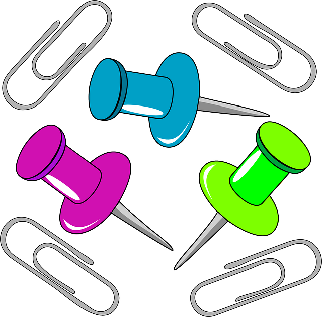 Clipboard, Paper Clip, Paper-clip, Office - Paperclip Clipart (640x631)