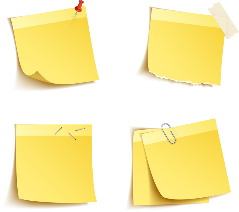 Craft - Papier Note Png (800x710)