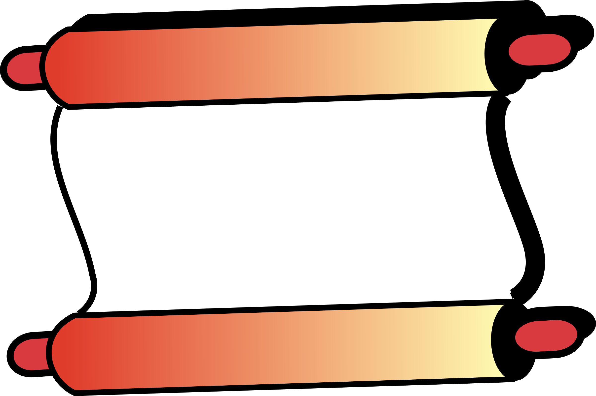 Vital Records At New Jersey State Archives - Scroll Clip Art (2400x1597)