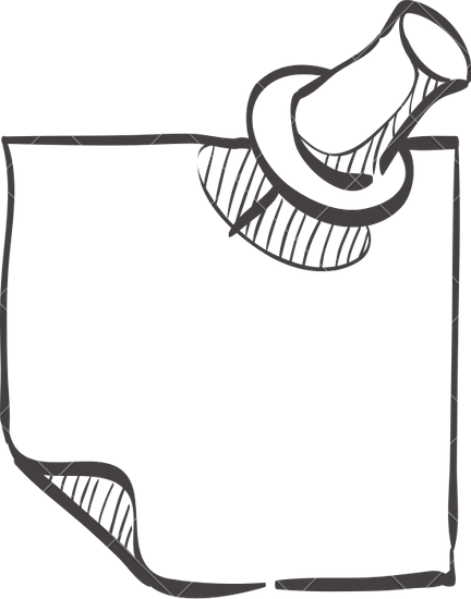 Blank - Sticky Note Note Icon (432x550)