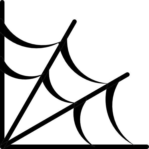 Spider Web Clip Art Tumundografico - Vector Spider Web Png (640x480)