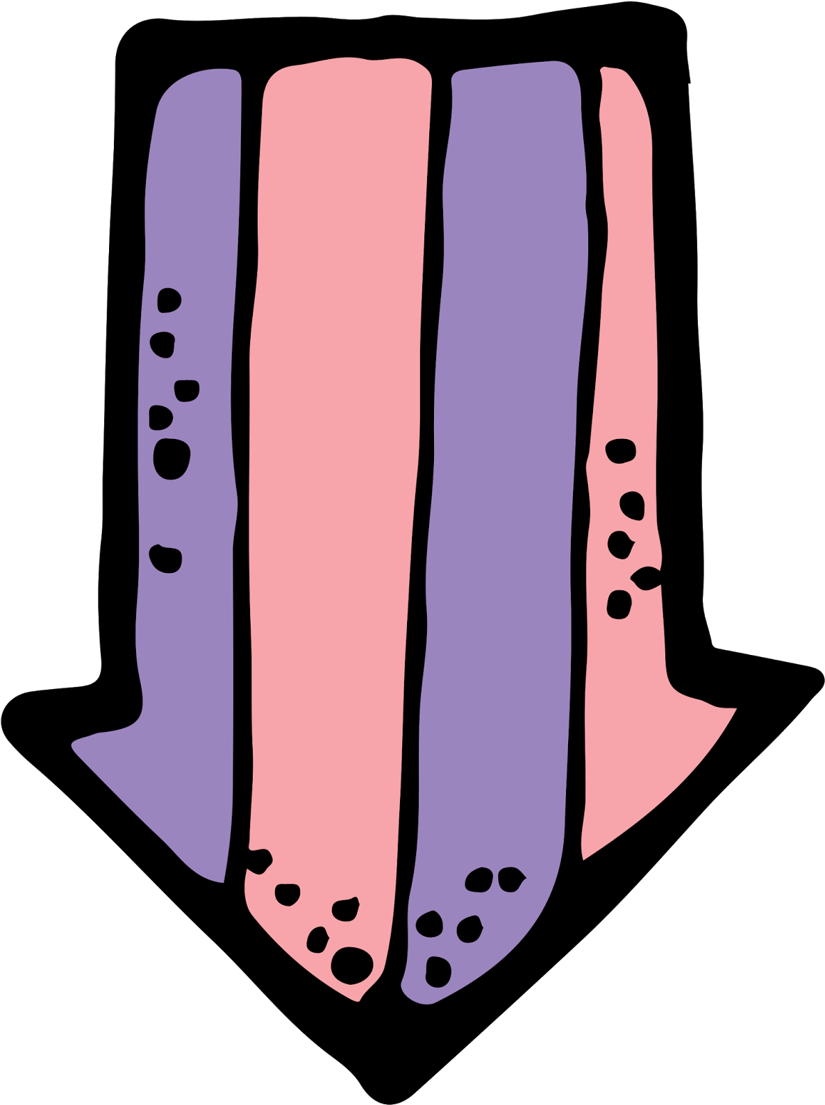Pencil Clipart Melonheadz - Melonheadz Arrow (1201x1600)