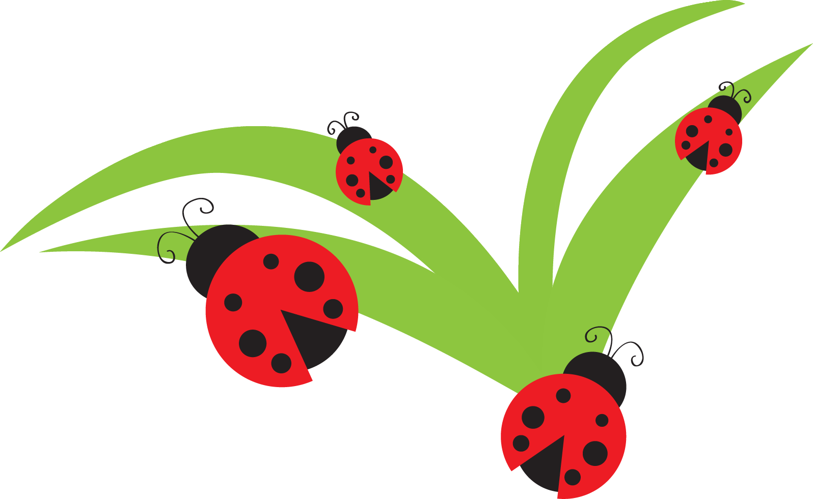 Free Digital And Printable Ladybug Scrapbooking And - Ladybugs On Flowers Clipart (1596x981)