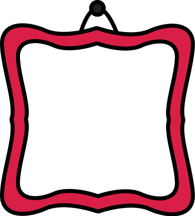 Clip Art Picture Frames Picture Frame Clip Art Blank - Guide Frame Clipart (391x431)
