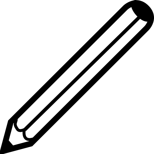 Black, Icon, Pen, Pencil, Outline, Symbol, Office - Pen Clipart Black And White (638x640)