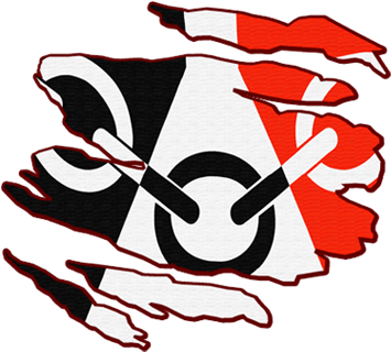 Black Country Flag T Shirt - Black Country County England Flag Lapel Pin Badge Pouch (500x500)