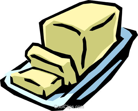 Clip Art Butter Butter Dish Royalty Free Vector Clip - Clip Art Butter Butter Dish Royalty Free Vector Clip (480x385)