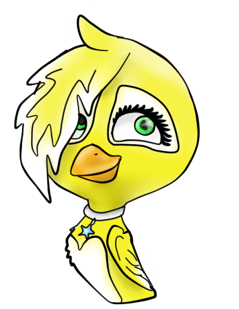 Asterisk Sticker Rio By Asteriskcanary - Cartoon (440x512)