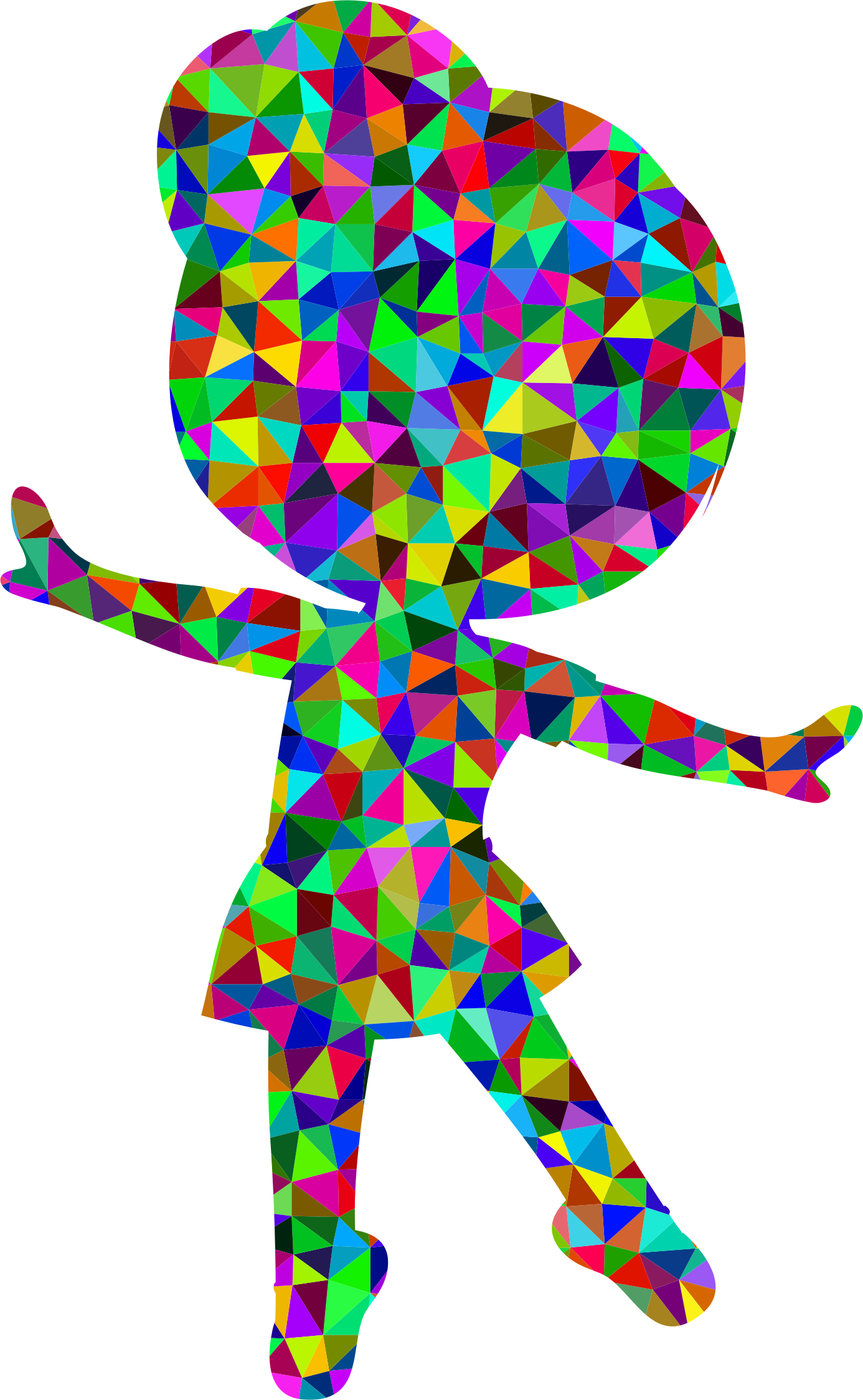 Big Image - Toddler Ballerina Silhouette (1386x2248)