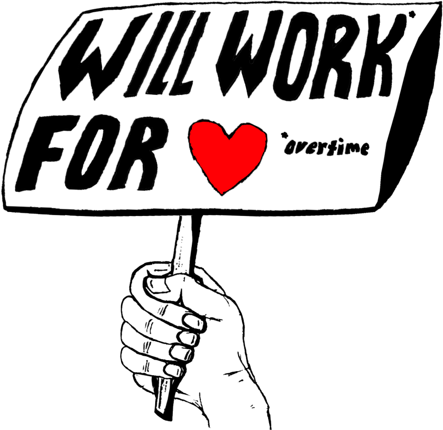Will Work For Love T-shirt Concept - Will Work For Love T-shirt Concept (1000x950)