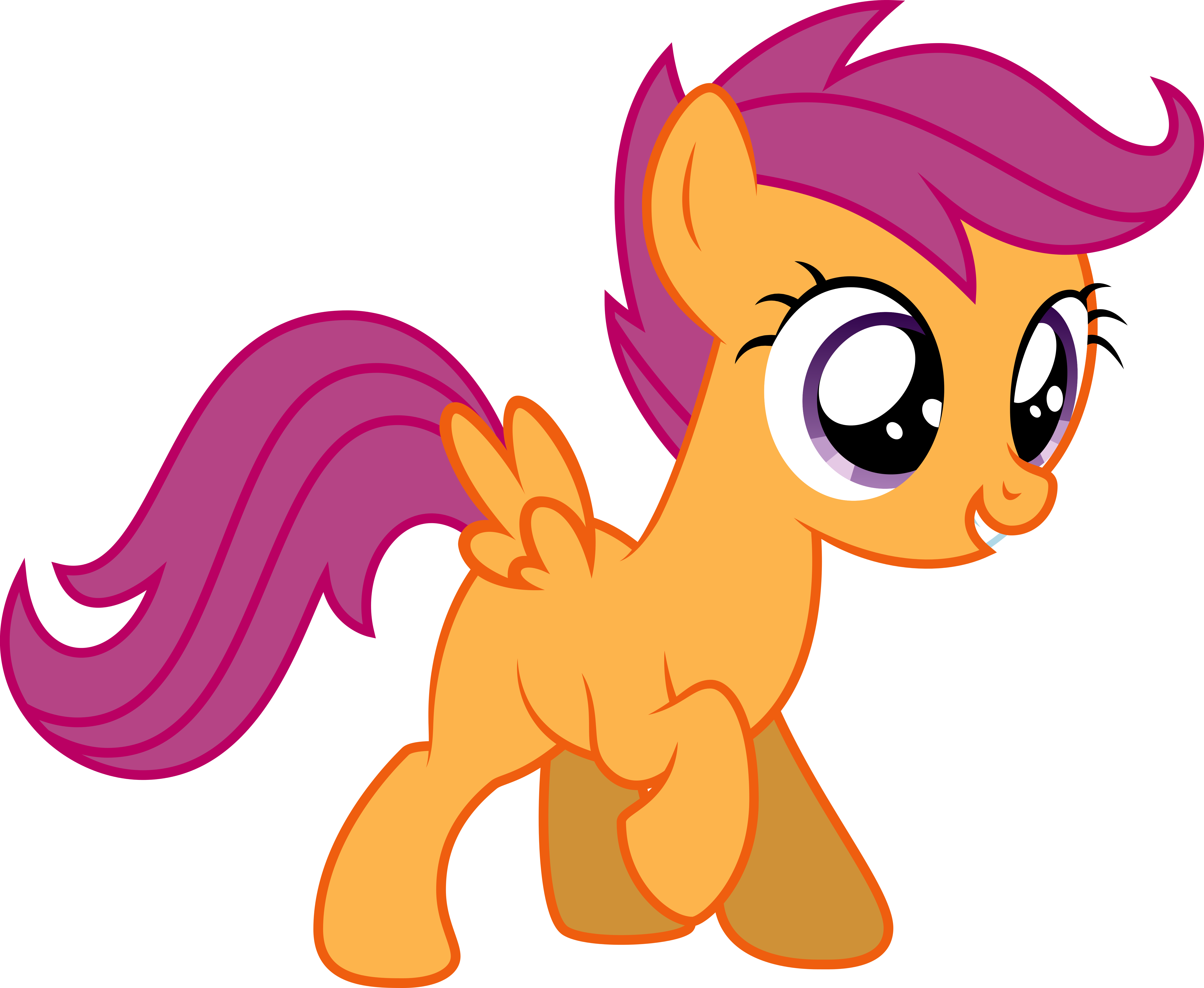 Scootaloo By Glitchking123 Scootaloo By Glitchking123 - Scootaloo Friendship Is Magic (5429x4453)