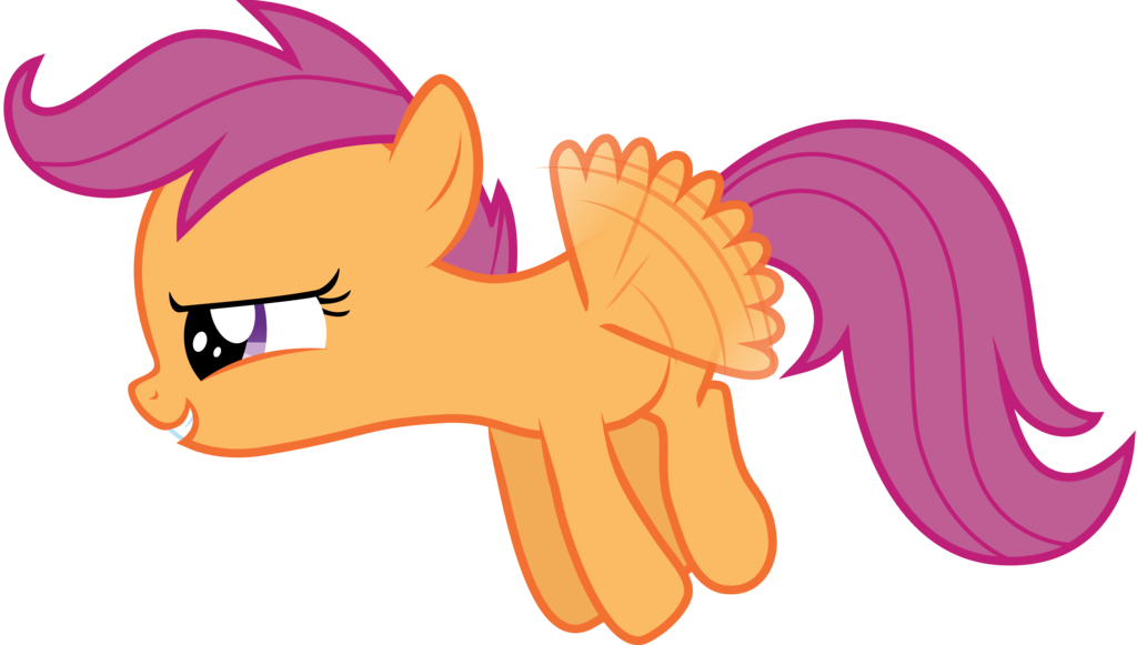 My Little Pony Scootaloo Flying - Rainbow Exe Dead Scootaloo (1024x581)