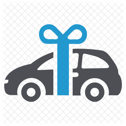 Gift Car Icon - Car Gift Icon (512x512)