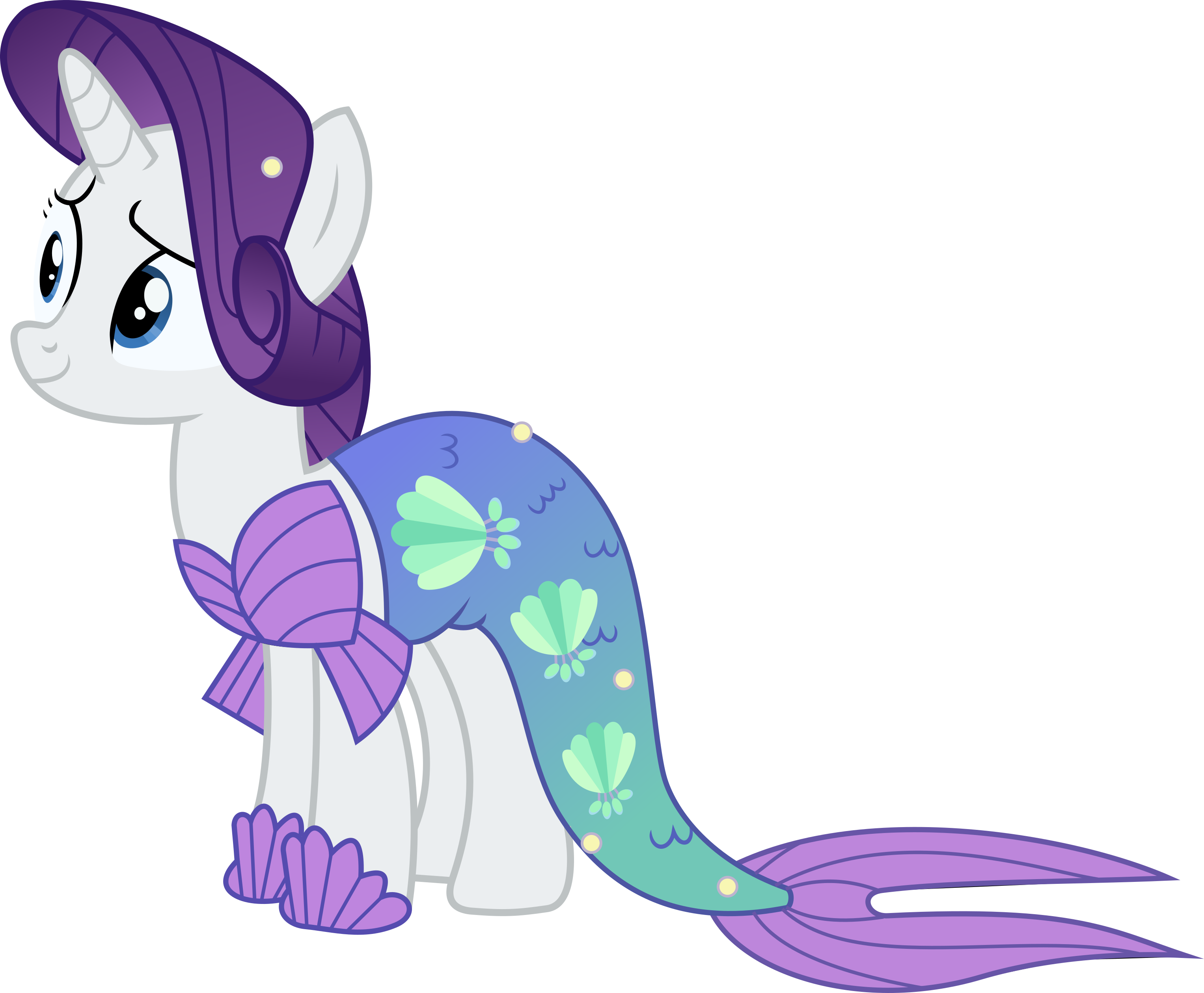 Timelordomega, Clothes, Costume, Mermaid, Mermarity, - My Little Pony Rarity Mermaid (3054x2520)