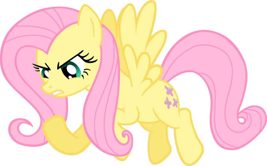 My Little Pony Fluttershy Angry - Mlp Fluttershy Angry (900x560)