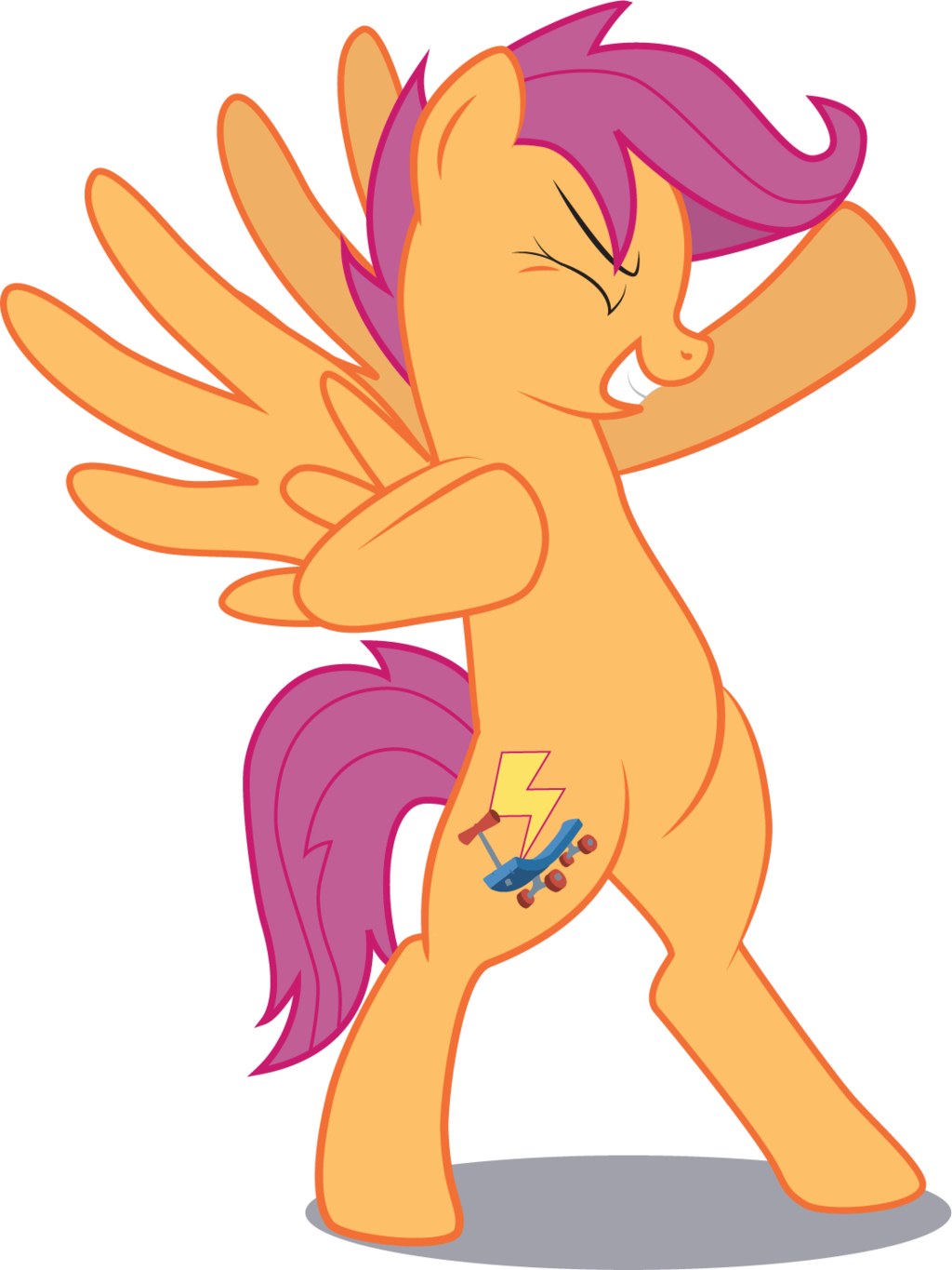 My Little Pony Scootaloo Grown Up - Mlp Scootaloo Grown Up (1024x1365)