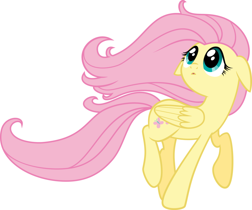 Fanmade Fluttershy Being Cute - Mlp Fluttershy (1024x851)
