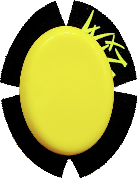 Wiz Hi Viz Yellow Trakpux Chunky Knee Sliders - Wiz Funkende Knieschleifer - Isle Of Man - Weiss Auf (488x627)