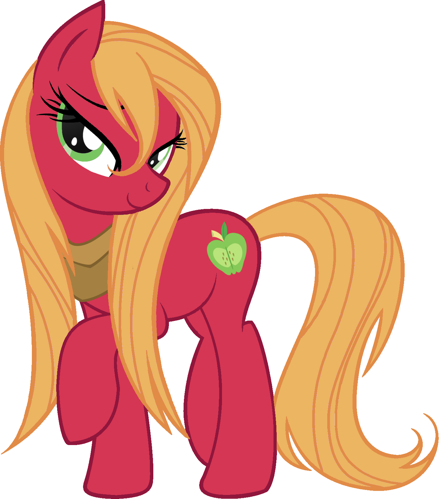 1345225530979 - Mlp Fluttershy And Big Mack Daughter (1406x1600)