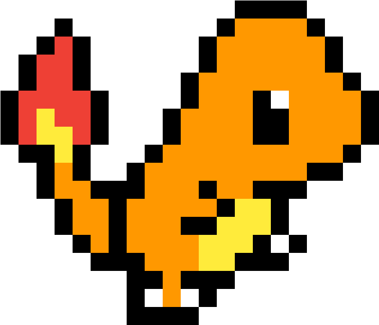Simple Pokemon Pixel Art (1184x1184)