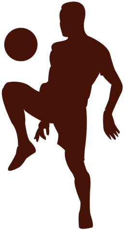 Football Knee Reception Transparent Png - Jogador De Futebol Fundo Transparente (512x512)