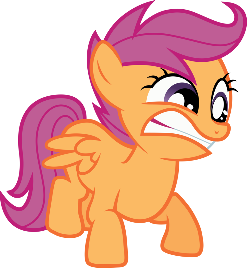 Schasti 93 19 Scootaloo Smash By Rainbowplasma - Mlp Scootaloo Needs The Bathroom (800x868)