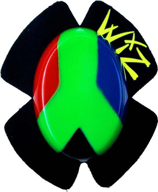 South African Flag - Wiz Design Knee Sliders Lil Fella (pair) (584x676)