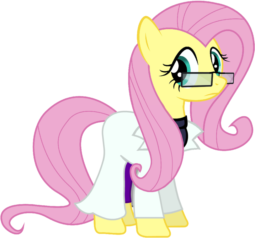 Fluttershy By Supermariogalaxy13 - Mlp Fluttershy Doctor (900x810)