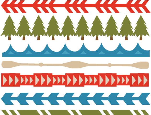 Camping Clipart Banner - Clip Art (640x480)